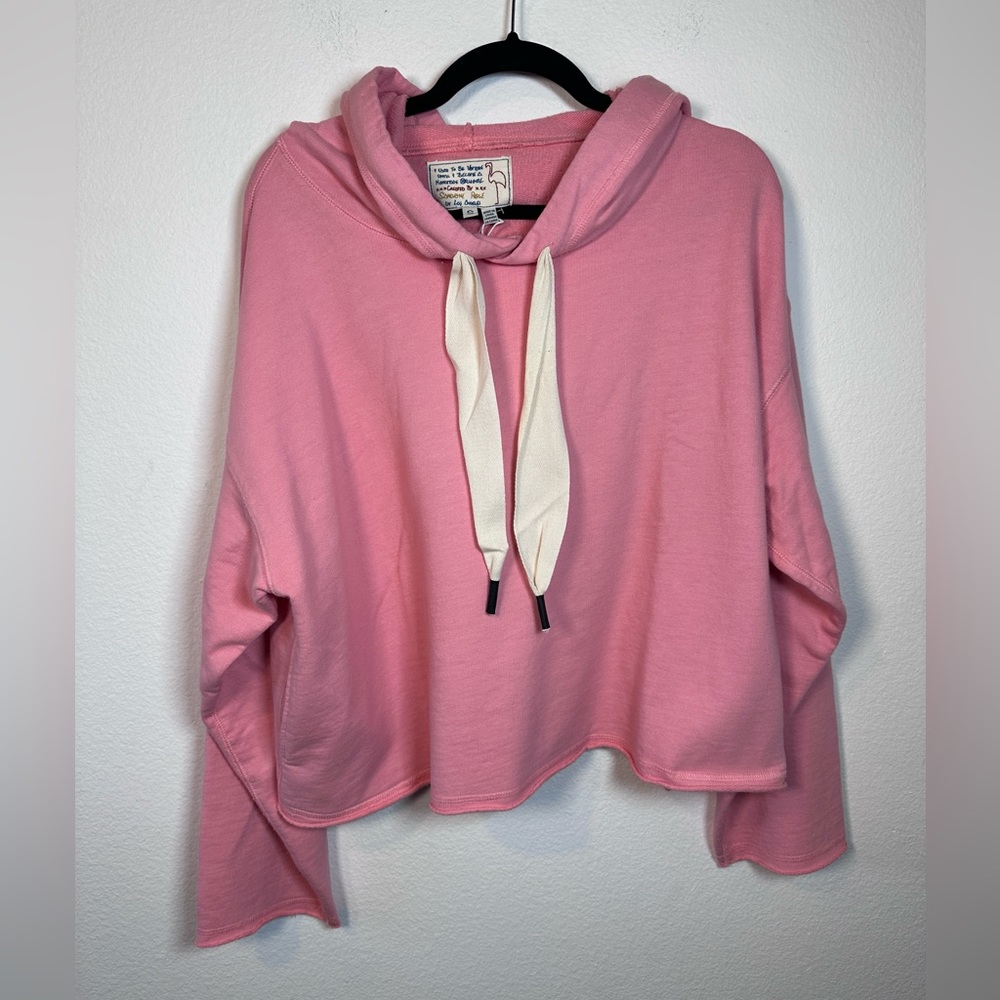NWT Free People x Sandrine Rose Hoodie W/ Pockets & Drawstring